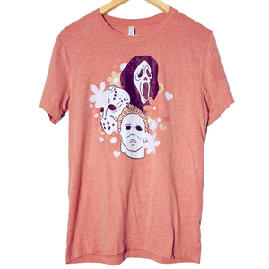 StillNorthSideCo Graphic Tee with Horror Characters